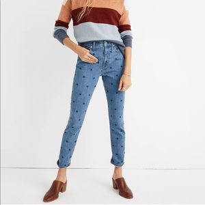 Madewell High-Rise Slim Boyjean, size 30